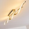 Dundas Plafondlamp LED roestvrij staal, 2-lichts