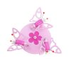 Elobra FALTER Plafondlamp Roze, 3-lichts
