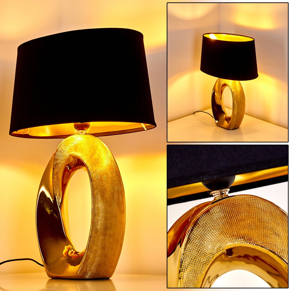 Rovio Tafellamp Goud, 1-licht main product photo