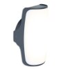 Lutec SECO Buiten muurverlichting LED Antraciet, 1-licht