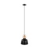 Eglo BODMIN Hanger Koperkleurig, Zwart, 1-licht