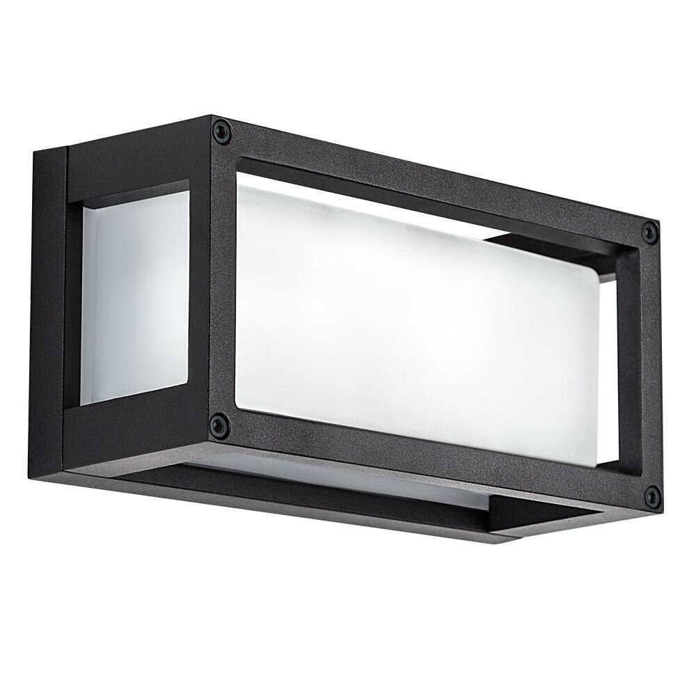KS Verlichting Brick Muurlamp Zwart, 1-licht main product photo