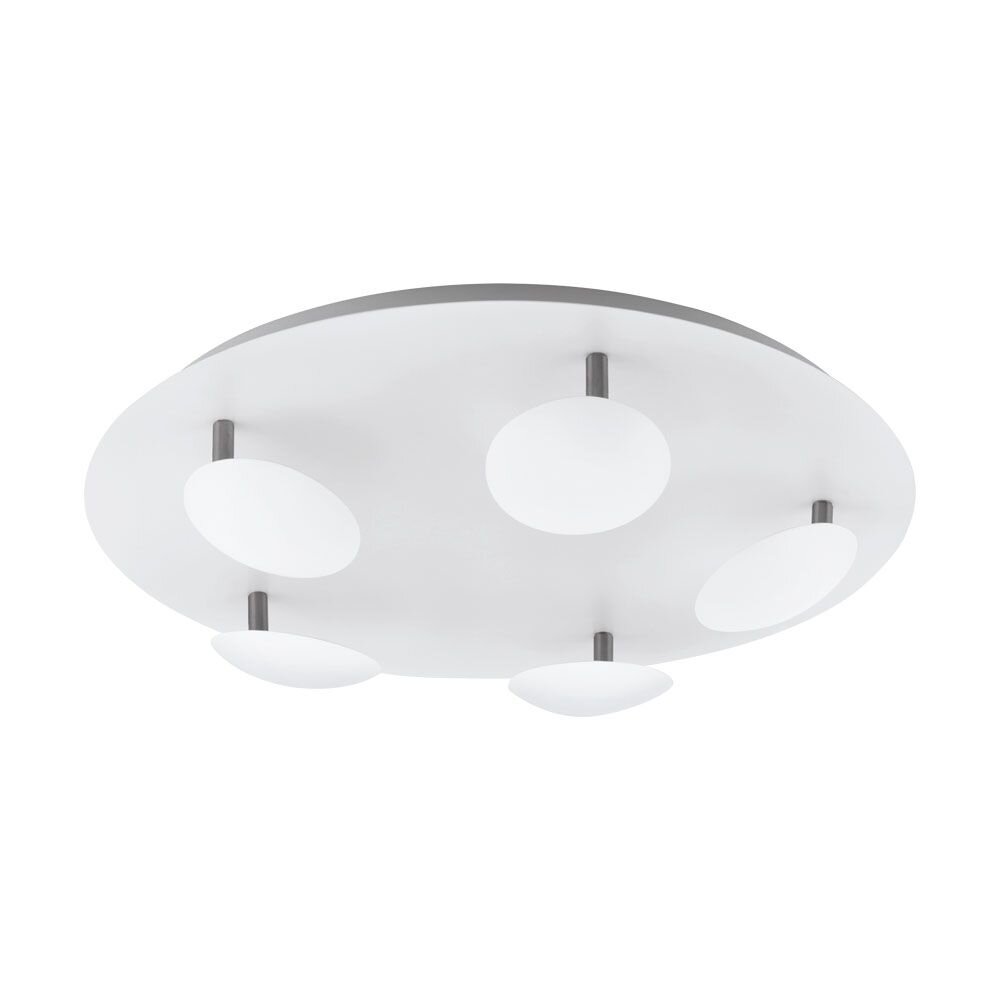 Eglo CERTINO Plafondlamp LED Nikkel mat, Wit, 5-lichts main product photo