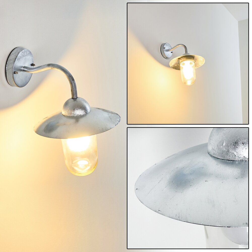 Maidiswil Buiten muurverlichting Zilver, 1-licht main product photo