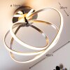 Trio CORLAND Plafondlamp LED Chroom, 1-licht