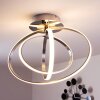 Trio CORLAND Plafondlamp LED Chroom, 1-licht