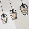 Hodges Hanger Zwart, 3-lichts