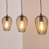 Hodges Hanger Zwart, 3-lichts