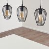 Hodges Hanger Zwart, 3-lichts
