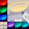 Brighton Plafondlamp LED Wit, 1-licht, Afstandsbediening, Kleurwisselaar