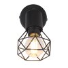 Globo XARA I Spotlamp Zwart, 1-licht
