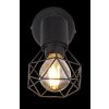 Globo XARA I Spotlamp Zwart, 1-licht