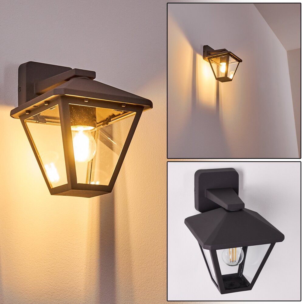 Malmberget Buiten muurverlichting Antraciet, 1-licht main product photo