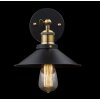 Globo LENIUS Muurlamp Zwart, 1-licht