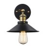 Globo LENIUS Muurlamp Zwart, 1-licht