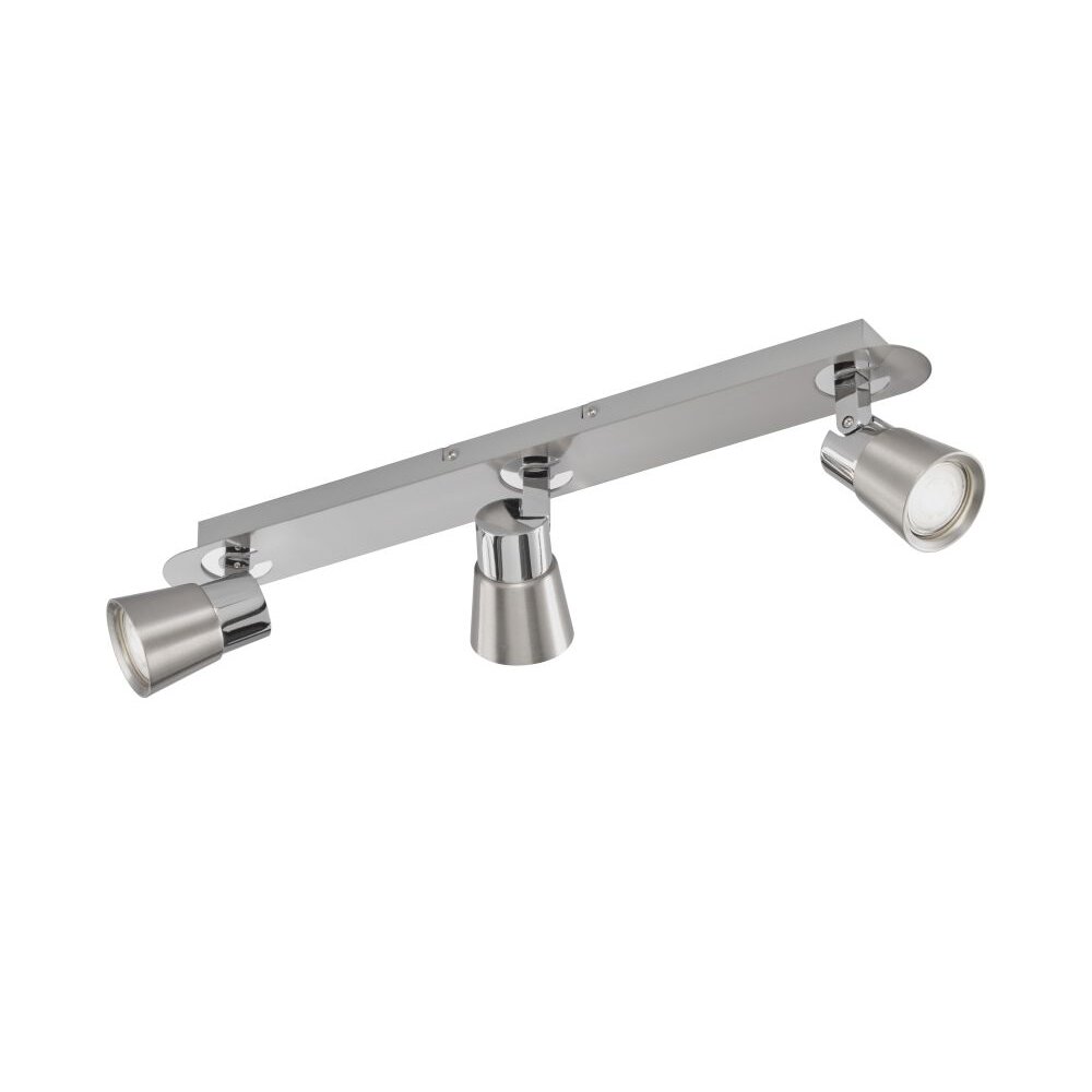 Fischer & Honsel function Ike Plafondlamp Zilver, 3-lichts main product photo