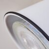 Skodsbol Plafondlamp Hout licht, Wit, 3-lichts