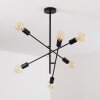 Bogno Plafondlamp Zwart, 6-lichts