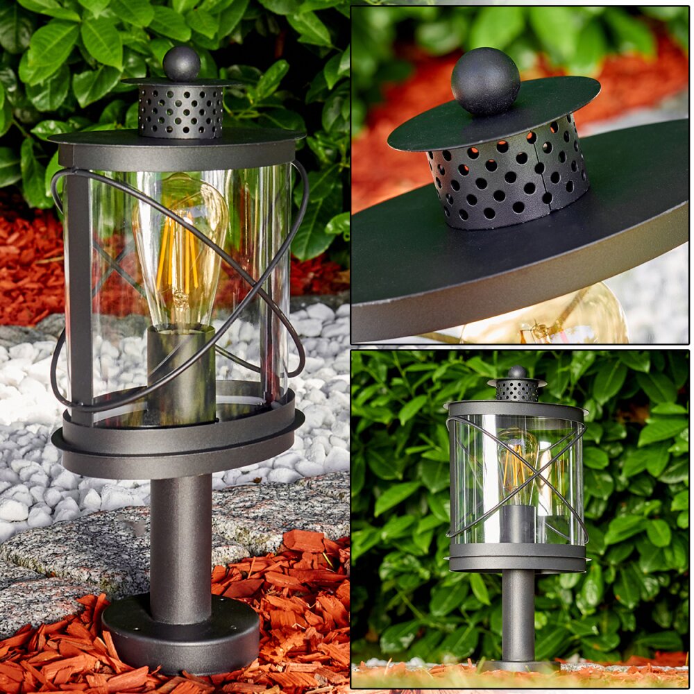 Chamesol Sokkellamp Zwart, 1-licht main product photo