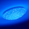 Brighton Star Plafondlamp LED Wit, 1-licht, Afstandsbediening, Kleurwisselaar