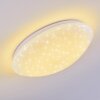 Brighton Star Plafondlamp LED Wit, 1-licht, Afstandsbediening, Kleurwisselaar