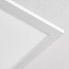 Salmi Plafondlamp LED Aluminium, Wit, 1-licht