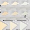 Salmi Plafondlamp LED Aluminium, Wit, 1-licht