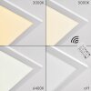 Salmi Plafondlamp LED Aluminium, Wit, 1-licht