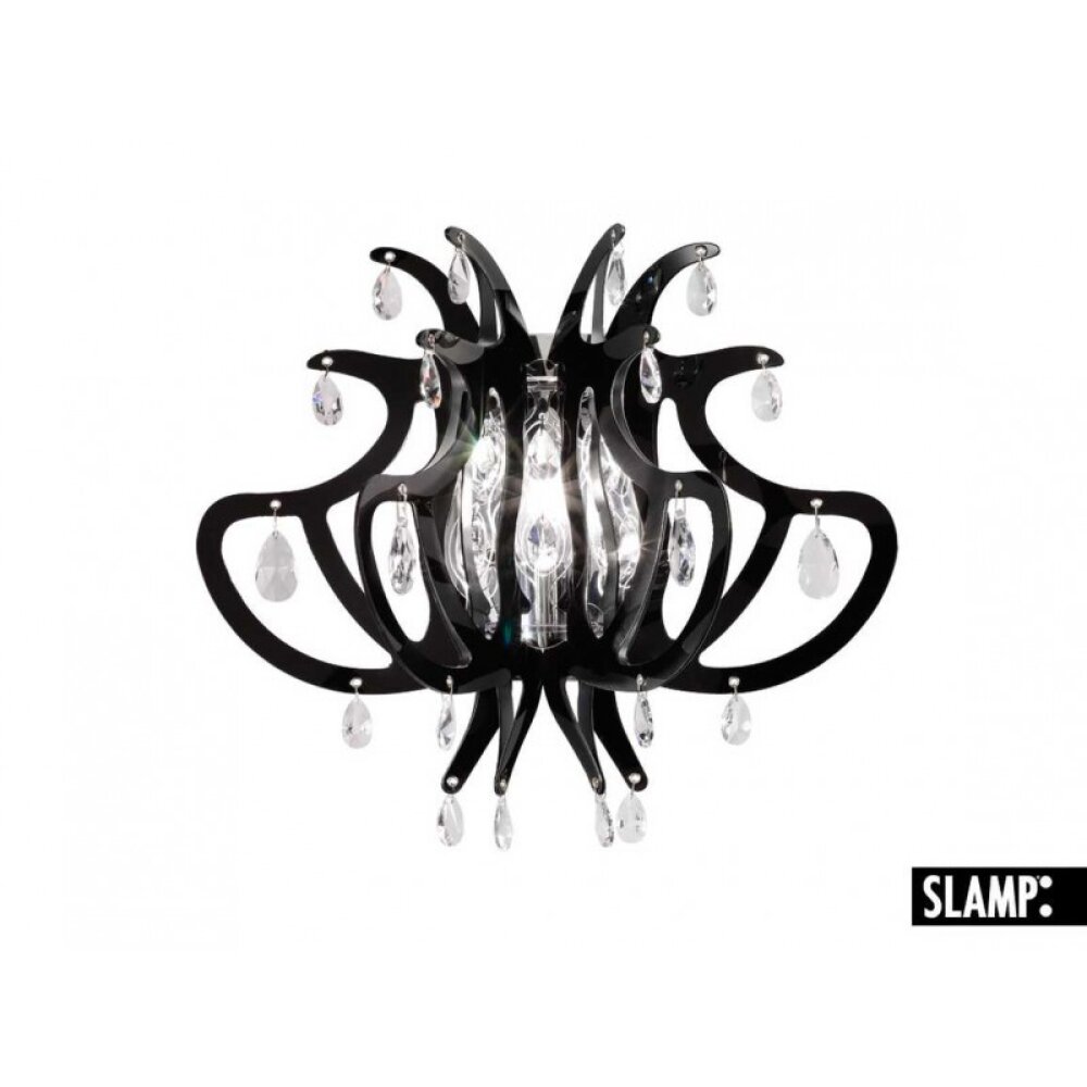 Slamp LILLIBET Muurlamp Zwart, 1-licht main product photo