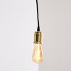 Lemone Hanger Zwart-Goud, 1-licht