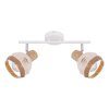 Globo WIDY Spotlamp Wit, 2-lichts