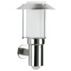 Albert 238 Buiten muurverlichting roestvrij staal, 1-licht, Bewegingsmelder