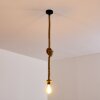 Etowah Hanger Bruin, Zwart, 1-licht