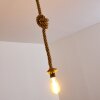 Etowah Hanger Bruin, Zwart, 1-licht