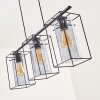Lucea Hanger Zwart, 3-lichts