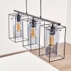 Lucea Hanger Zwart, 3-lichts