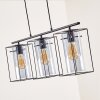 Lucea Hanger Zwart, 3-lichts