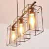 Lucea Hanger Zwart, 3-lichts