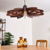 Togo Plafondlamp Zwart, 1-licht