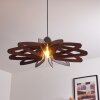 Togo Plafondlamp Zwart, 1-licht