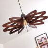 Togo Plafondlamp Zwart, 1-licht