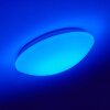 Brighton Plafondlamp LED Wit, 1-licht, Afstandsbediening, Kleurwisselaar
