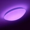 Brighton Plafondlamp LED Wit, 1-licht, Afstandsbediening, Kleurwisselaar