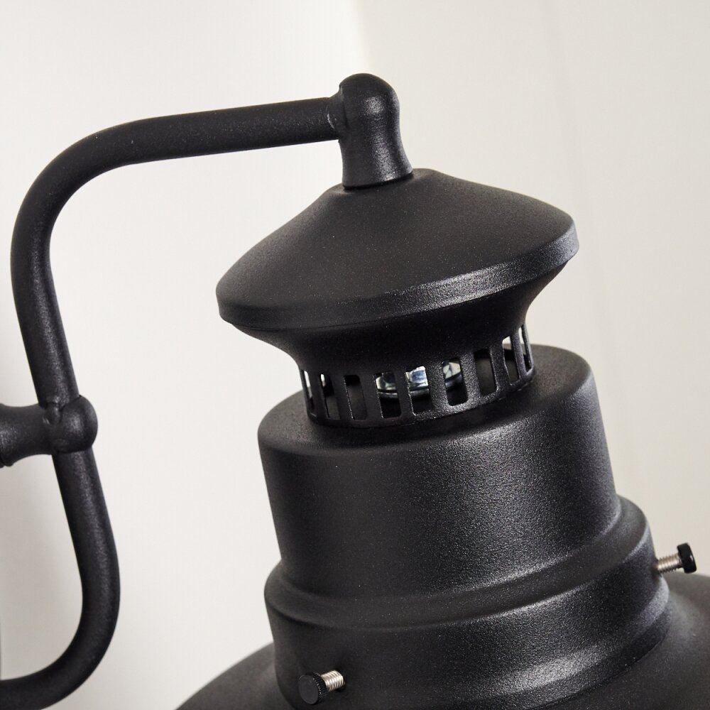 Sipri Buiten muurverlichting Zwart, 1-licht