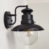 Sipri Buiten muurverlichting Zwart, 1-licht