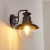 Sipri Buiten muurverlichting Zwart, 1-licht