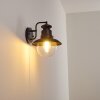 Sipri Buiten muurverlichting Zwart, 1-licht