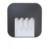 LUTEC MASK Buiten muurverlichting LED Antraciet, 4-lichts