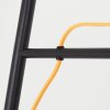 Saillon Staande lamp Zwart, 1-licht