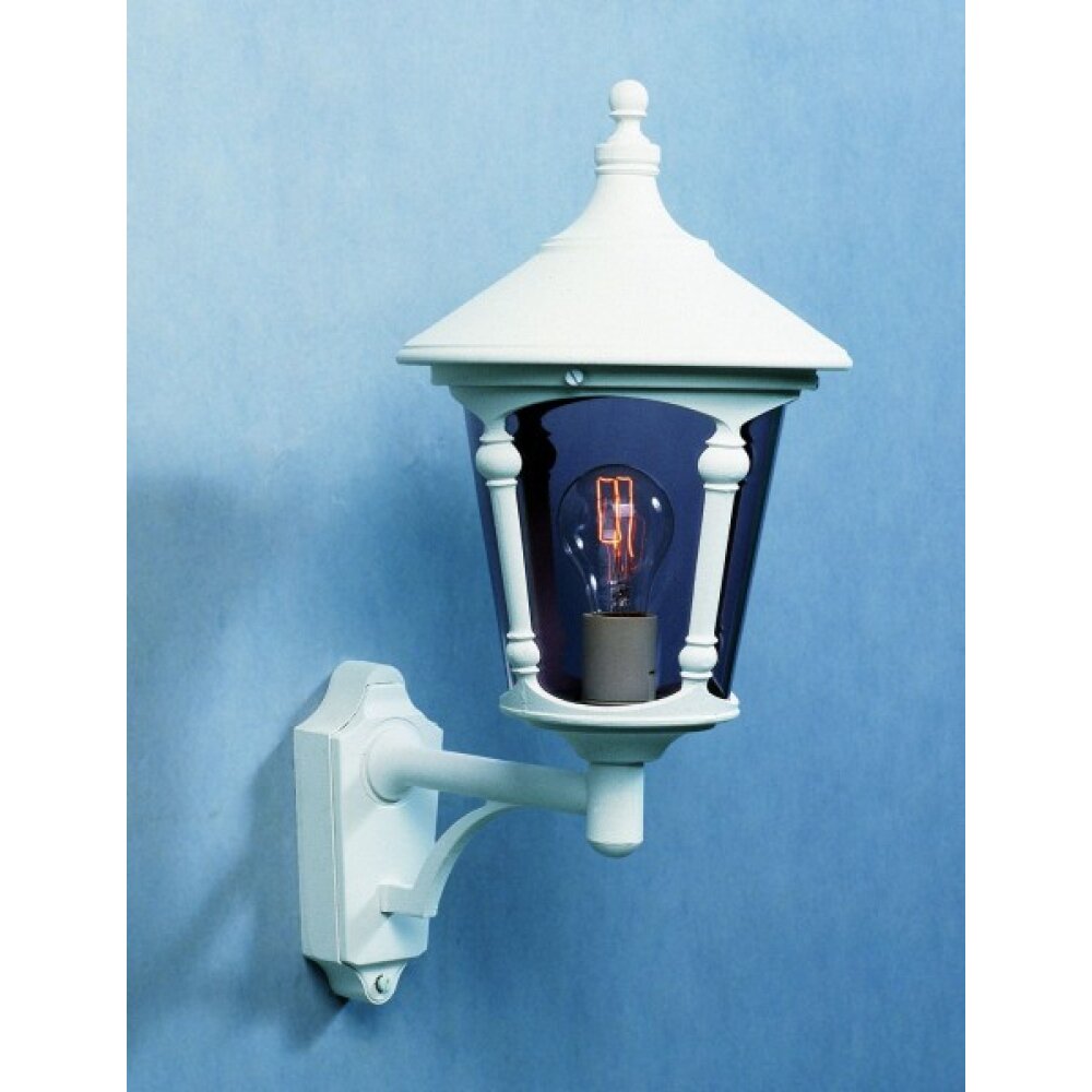Konstsmide Virgo Muurlamp Wit, 1-licht main product photo